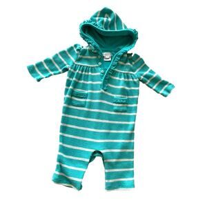 Ralph‎ Lauren Baby Romper One Piece Hooded Infant Girls 3 mos